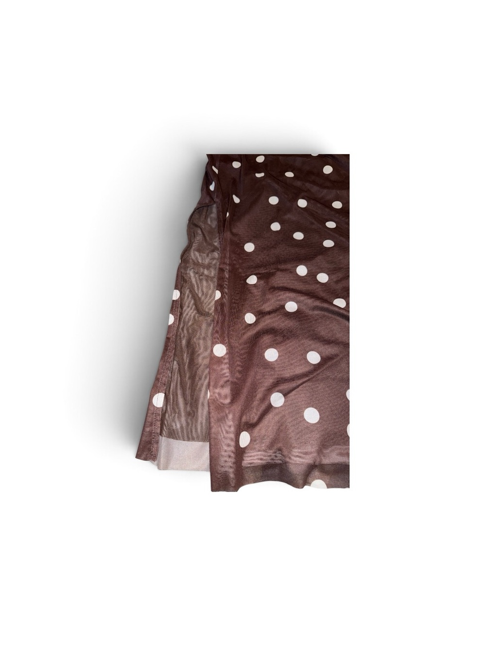 Caroline Constas Sheer Mesh Polka Dot Maxi Dress Gold Hardware (Callout shown) - Picture 5 of 9